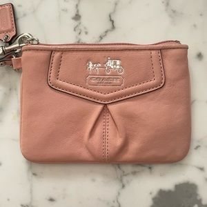 COACH Blush Wristlet